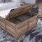 Flash Furniture Wyatt 35.75in Farmhouse Storage Coffee Table with Hinged Lift Top, with Hidden Storage, Gray Wash ZG-ZP-030-GRY-GG - alternate 5